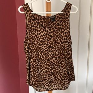 Leopard Print Lucky Brand Tank Top
